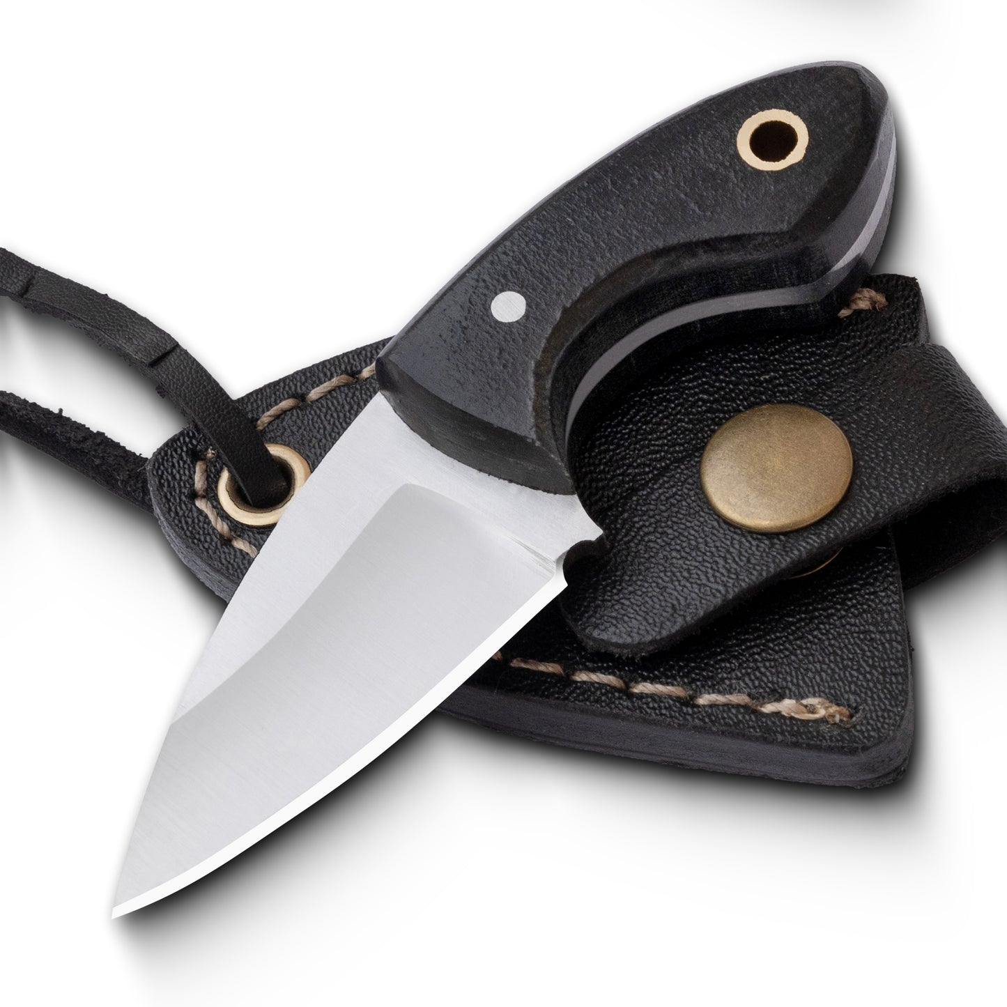 Handmade Damascus Neck Knife