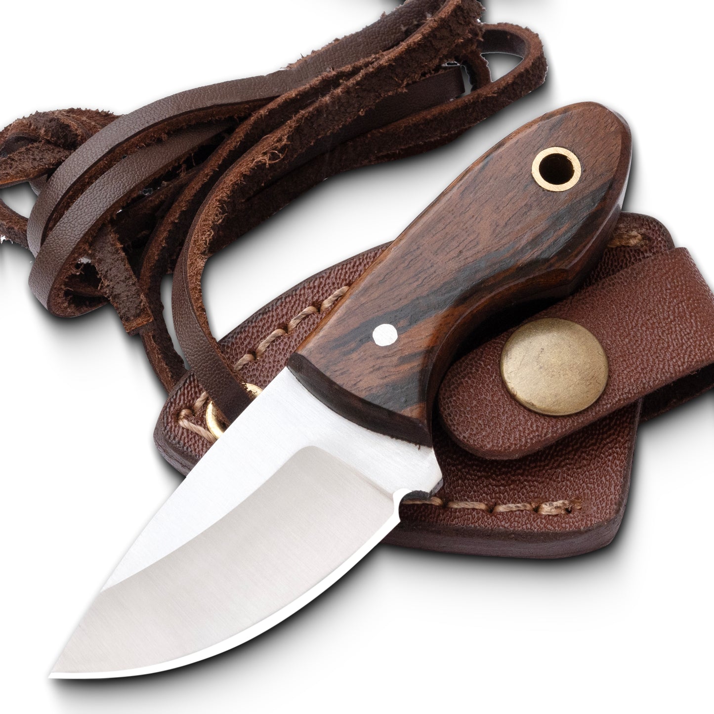 Handmade Steel Neck Knife, Utility Knife For EDC