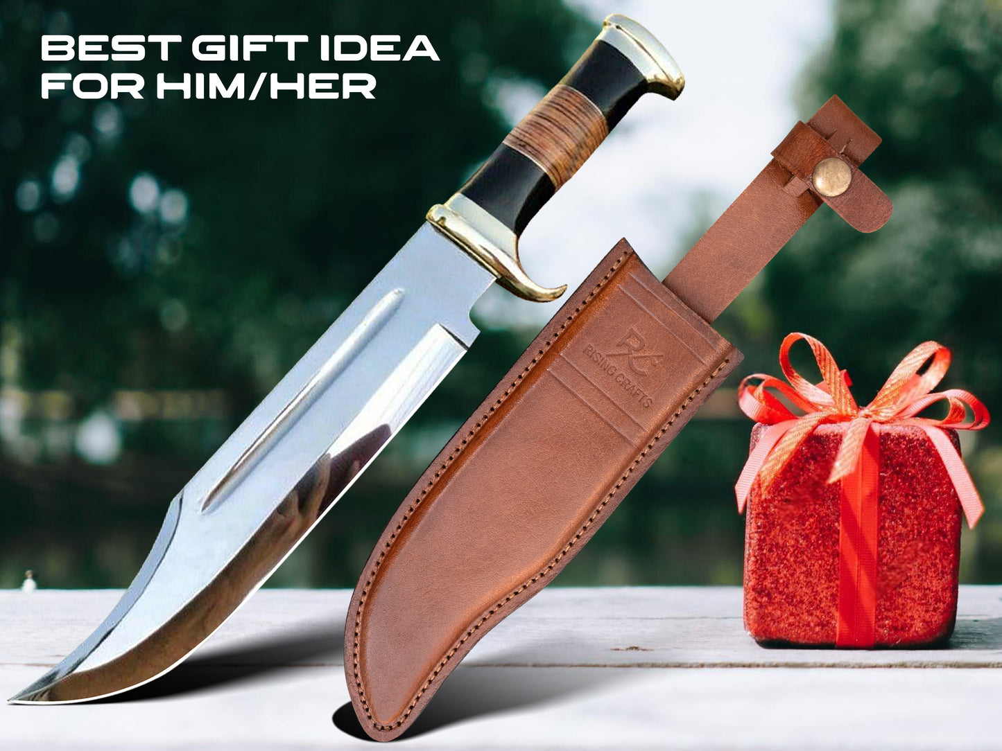 14" Crocodile Dundee Bowie Knife