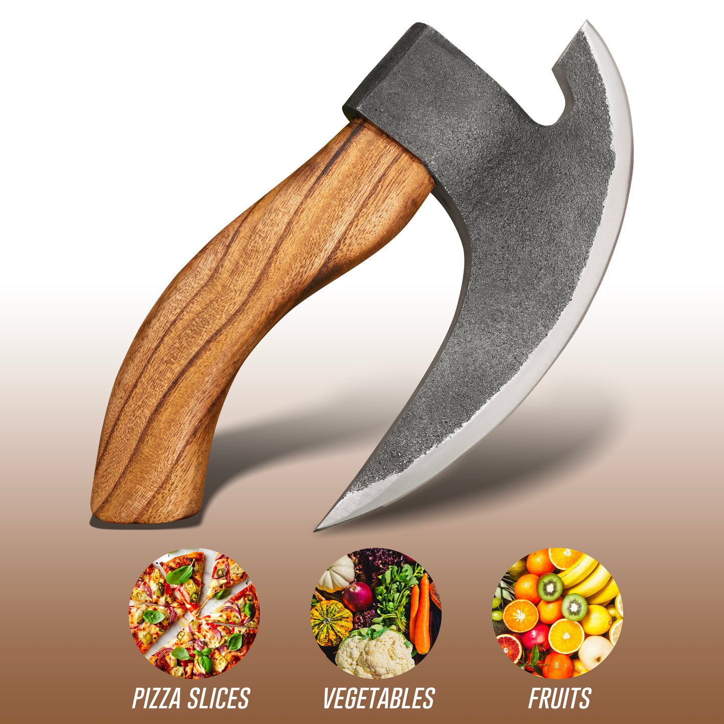 Handmade Viking Pizza Cutter