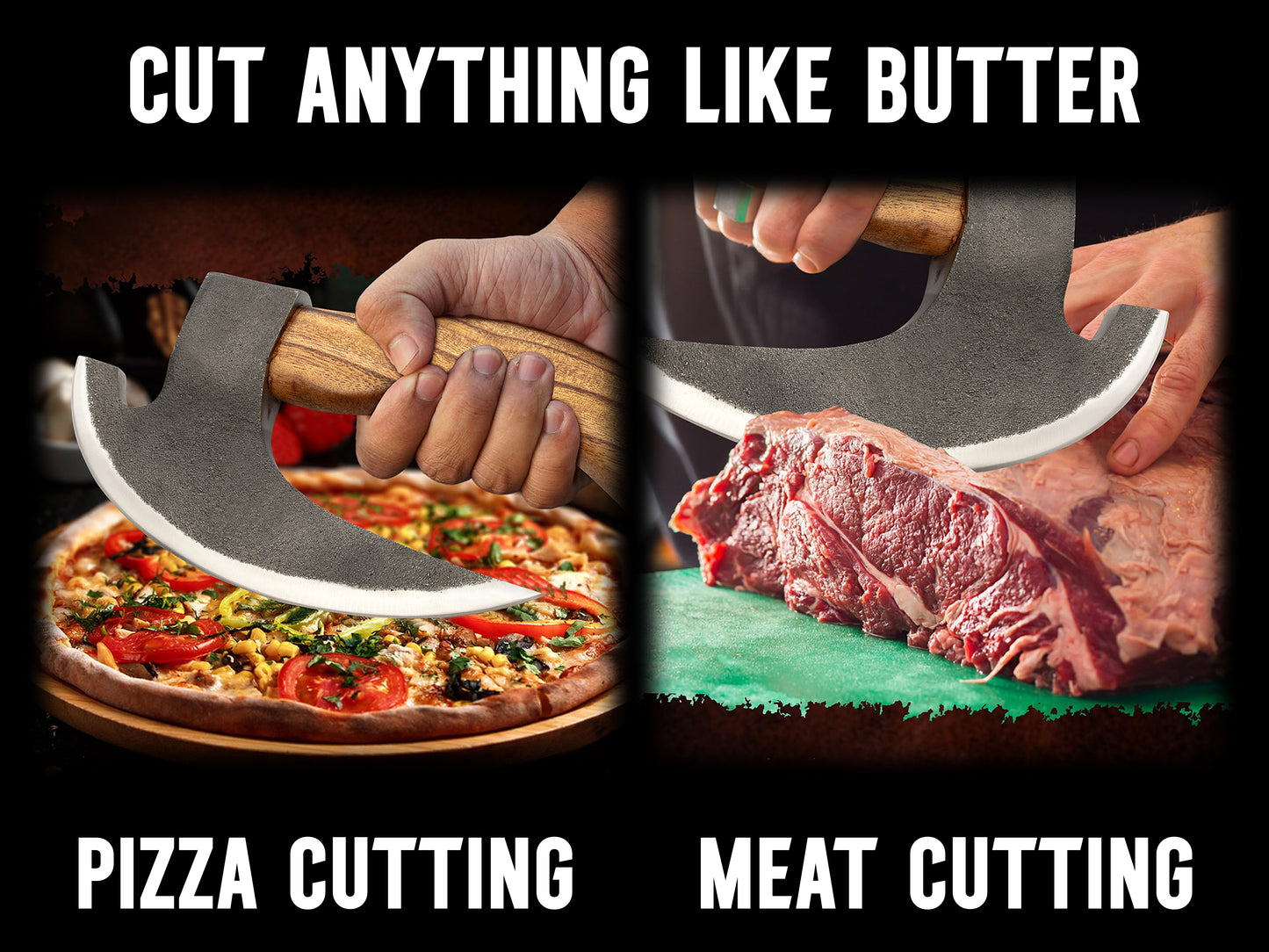 Handmade Viking Pizza Cutter