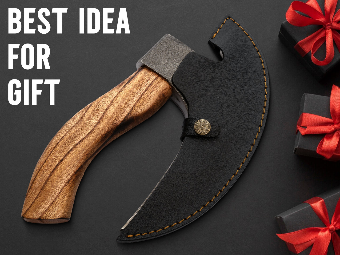 Handmade Viking Pizza Cutter