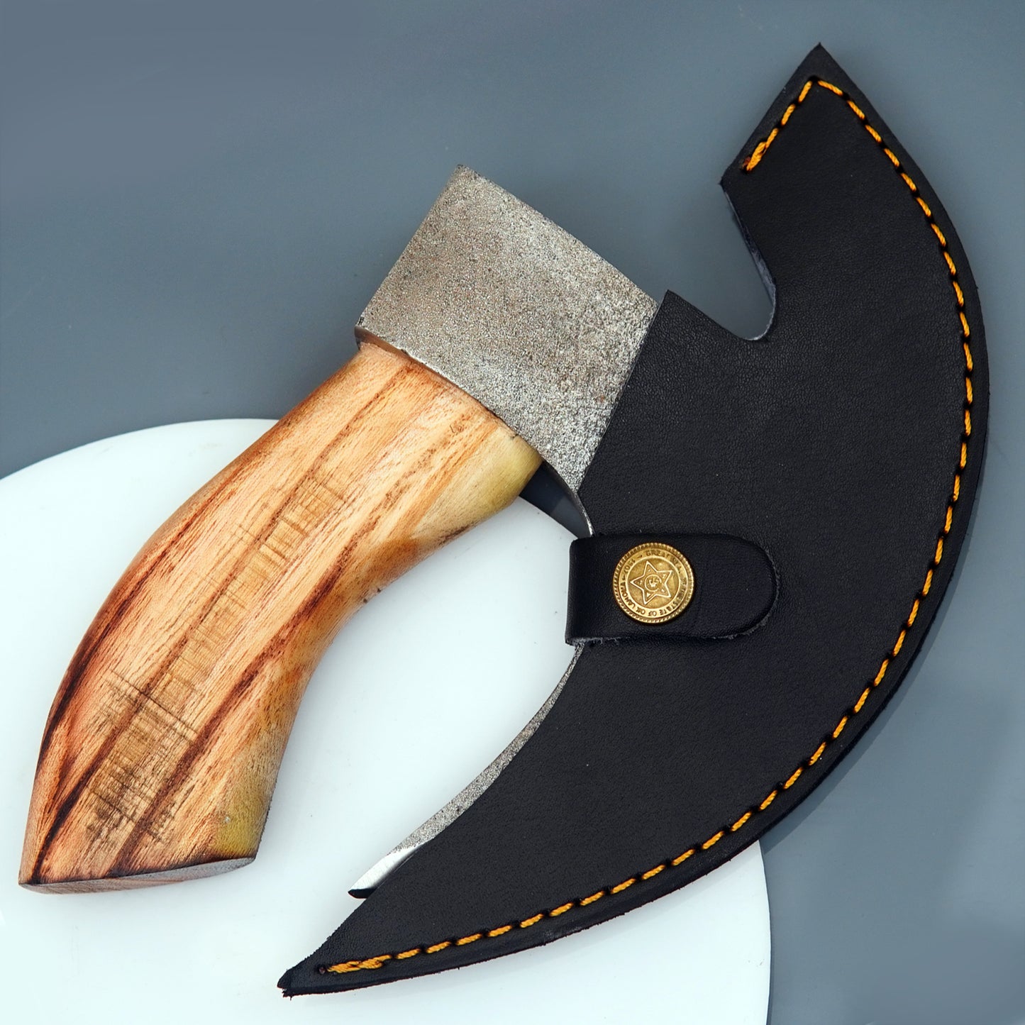 Custom Handmade Pizza Cutter, Viking Axe