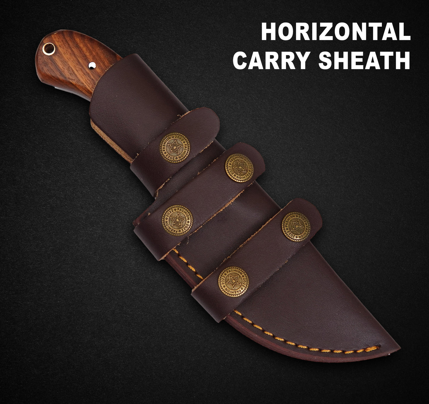 8" Survival Outdoor Camping Tracker Knife