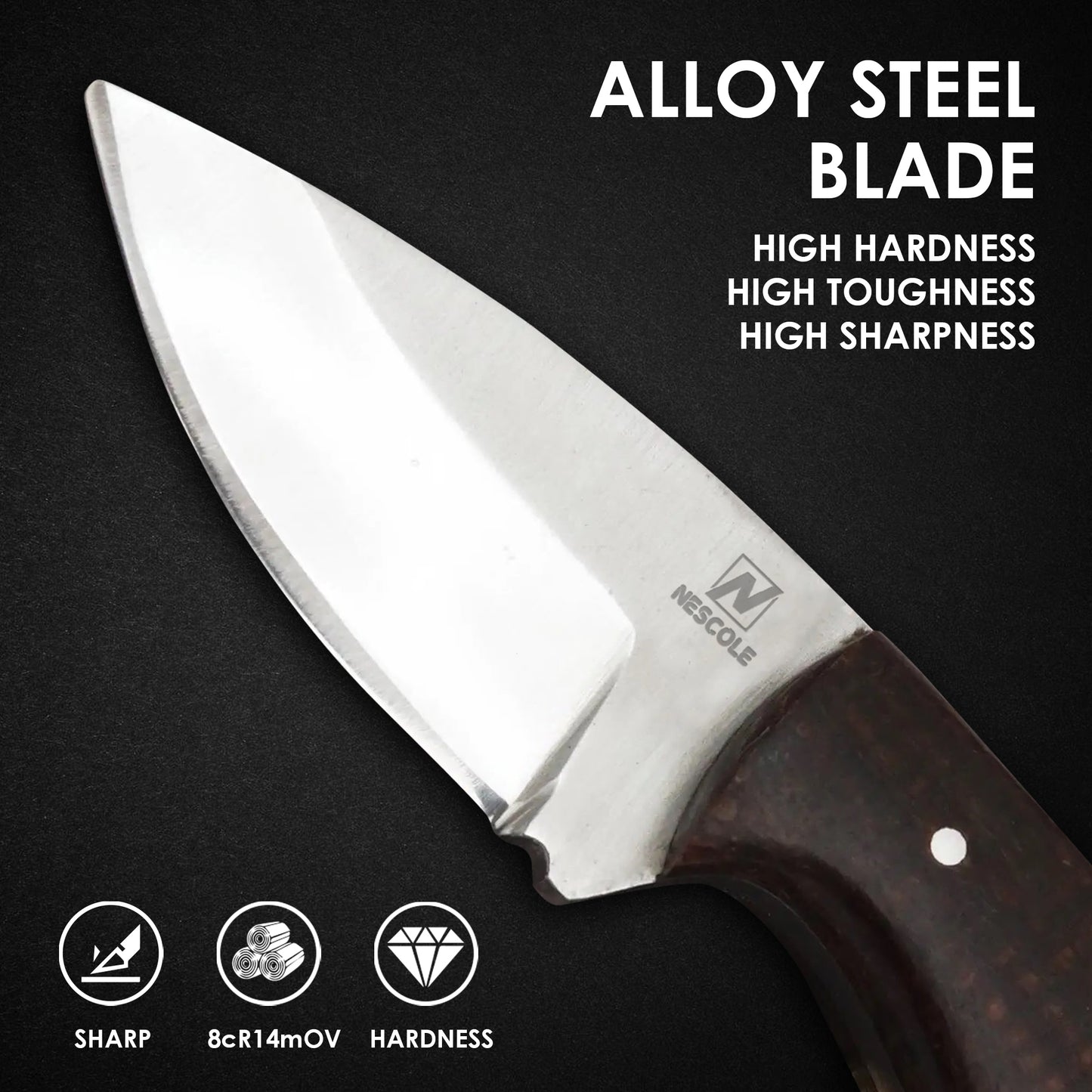 Full Blade Handmade Neck Knife