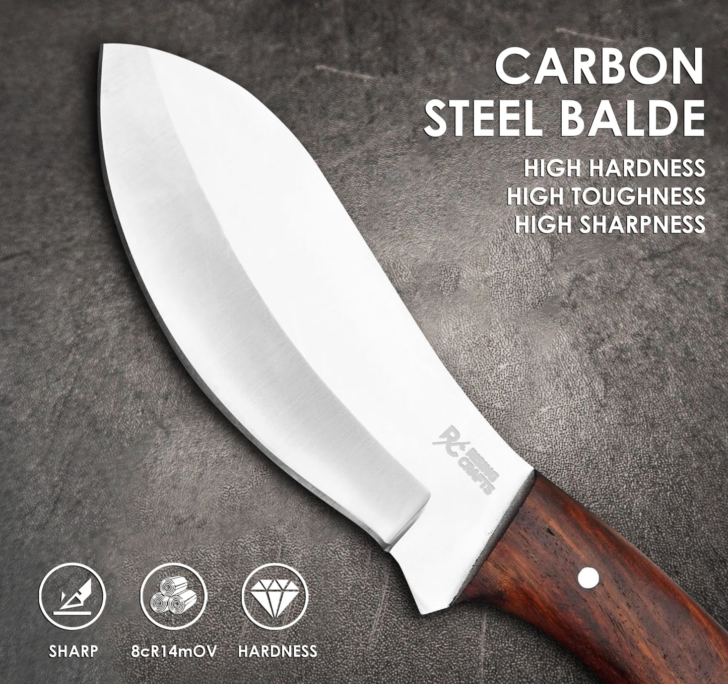 Heavy Duty Nessmuk Hunting Knife