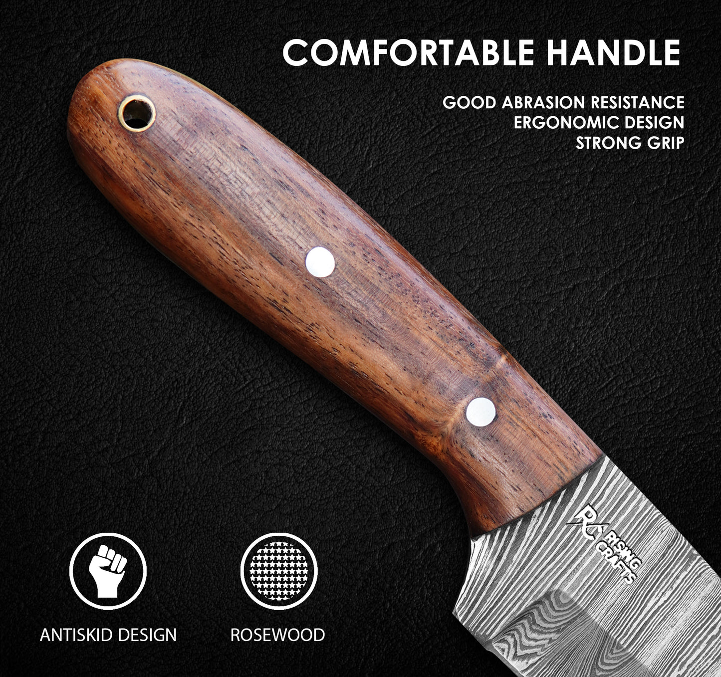 Damascus Knife DK002