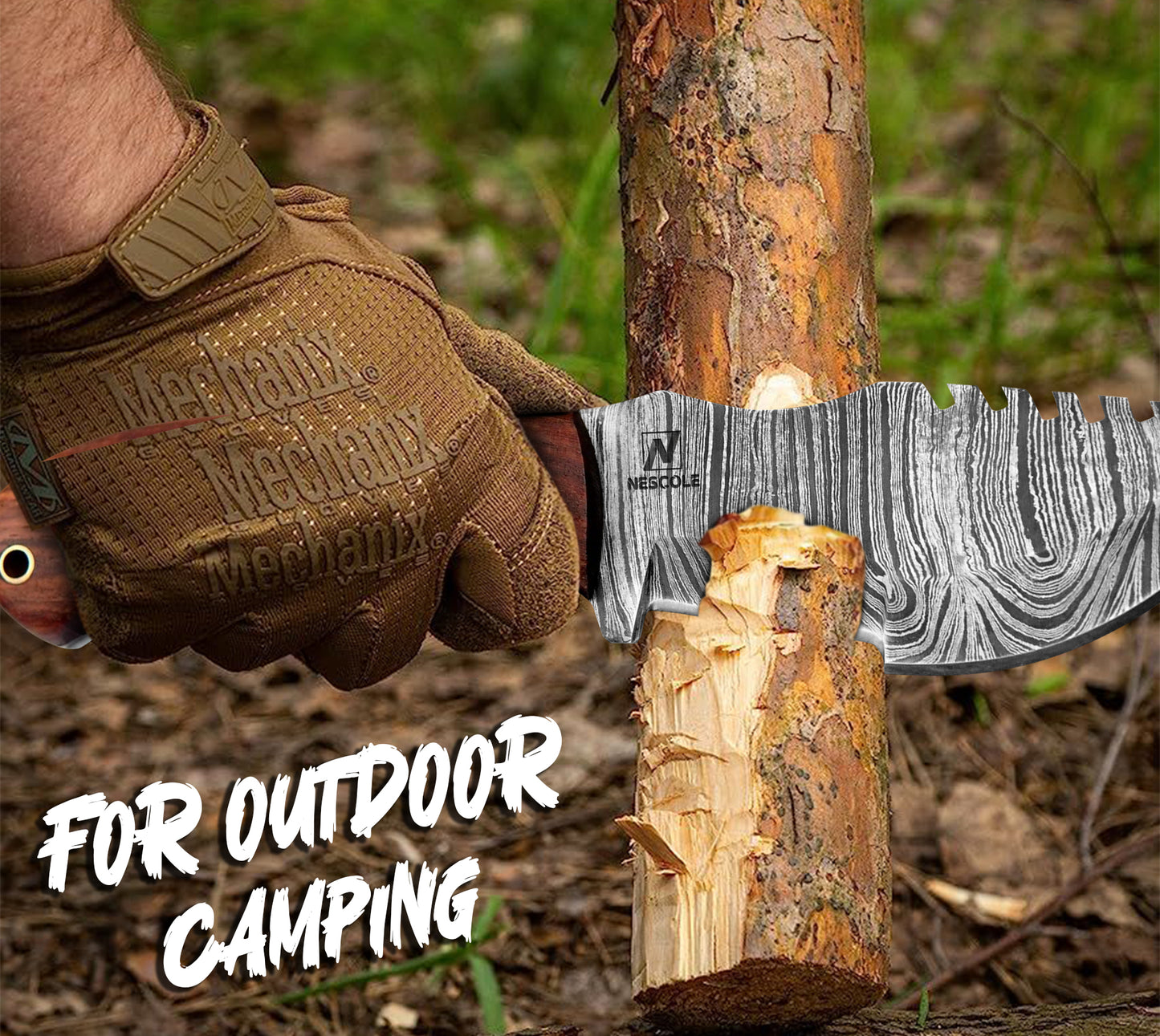 Outdoor Camping Hunting Tracker Knife
