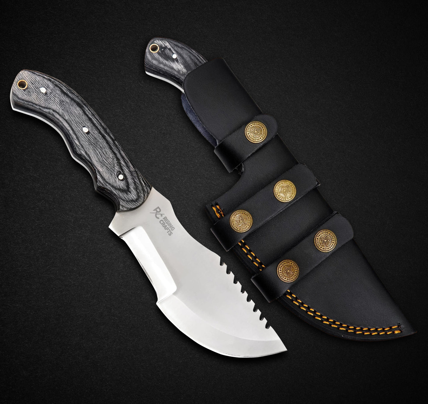 10" Hanmdade Tracker Knife