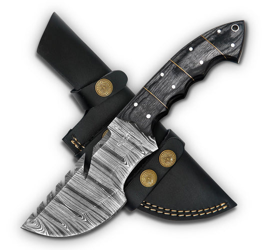 arcker Knife-Hunting Knife With Sheath-Fixed Blade Knife-Full Tang Knife
