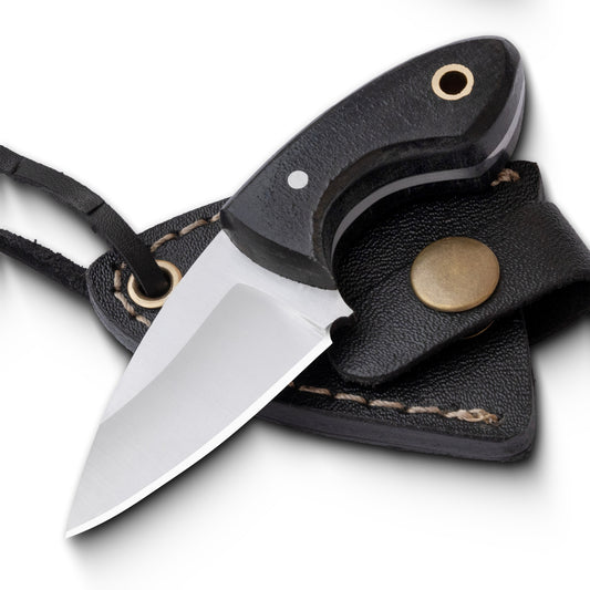 Handmade Damascus Neck Knife