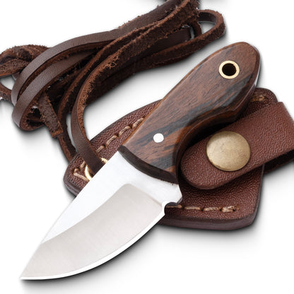 Handmade Steel Neck Knife, Utility Knife For EDC