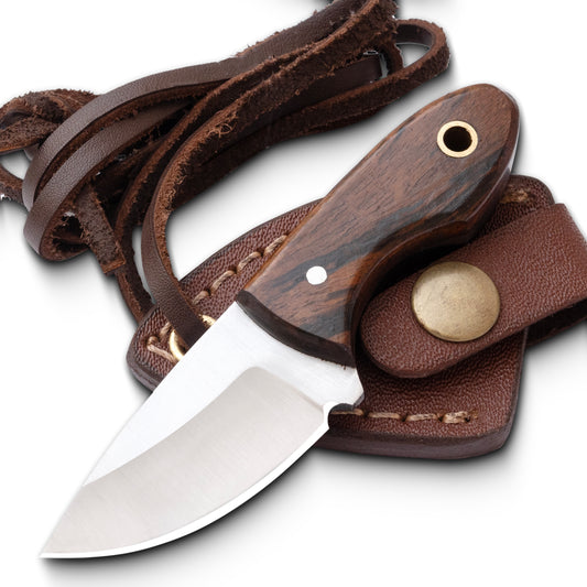 Handmade Steel Neck Knife, Utility Knife For EDC