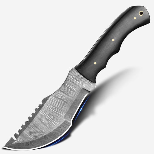 11.00 Inch Tracker Knife-Fixed Blade, Full Tang, Survival, Hunting Knife-Tactical Knife