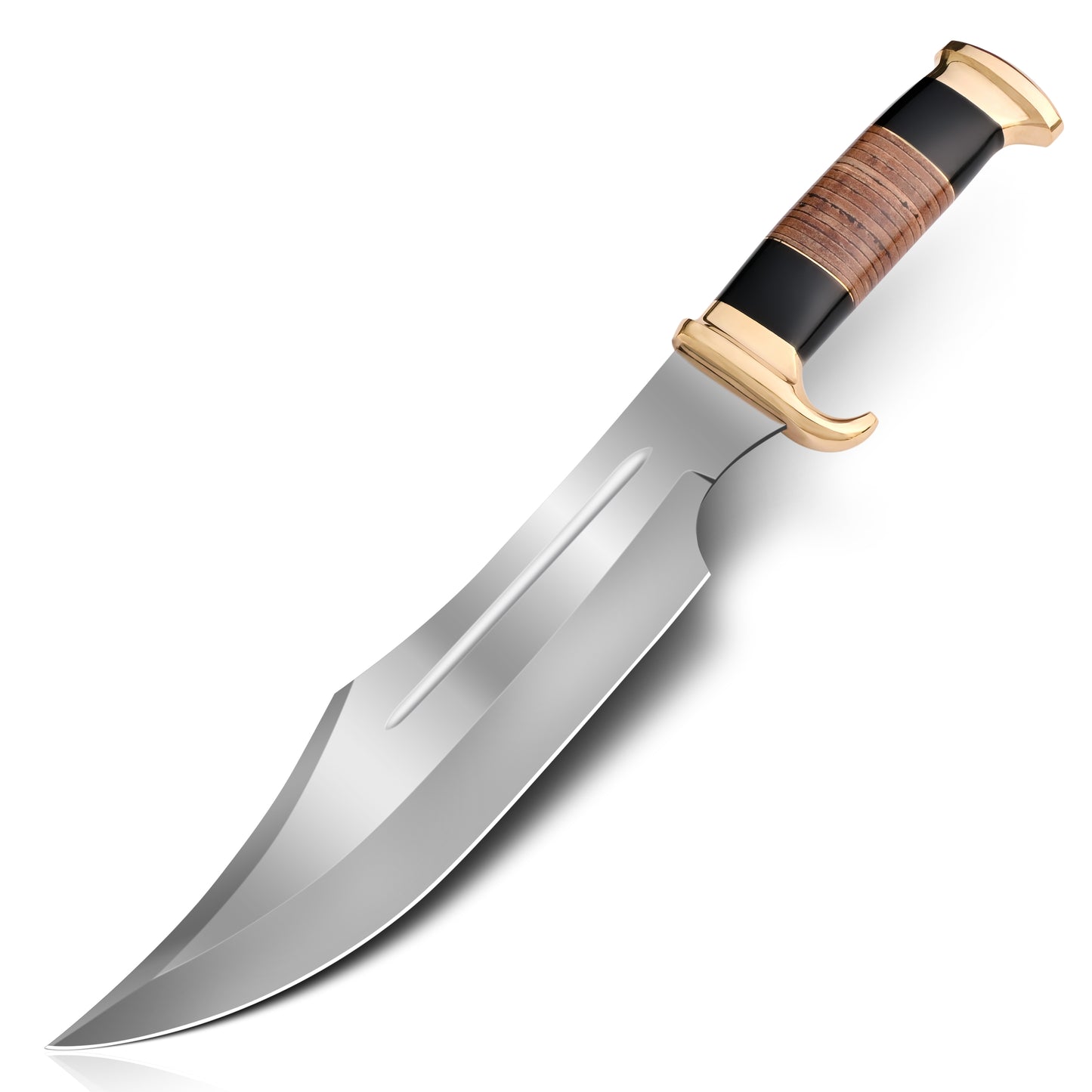 17.00" Crocodile Dundee Bowie Knife-Fixed Blade, Survival, Hunting knife (Resin)