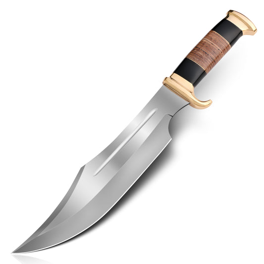 17.00" Crocodile Dundee Bowie Knife-Fixed Blade, Survival, Hunting knife (Resin)