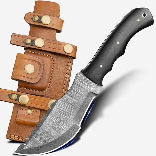 11.00 Inch Tracker Knife-Fixed Blade, Full Tang, Survival, Hunting Knife-Tactical Knife