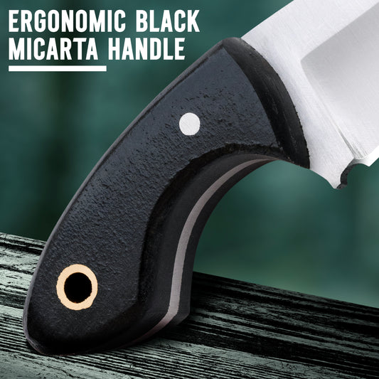 Handmade Damascus Neck Knife