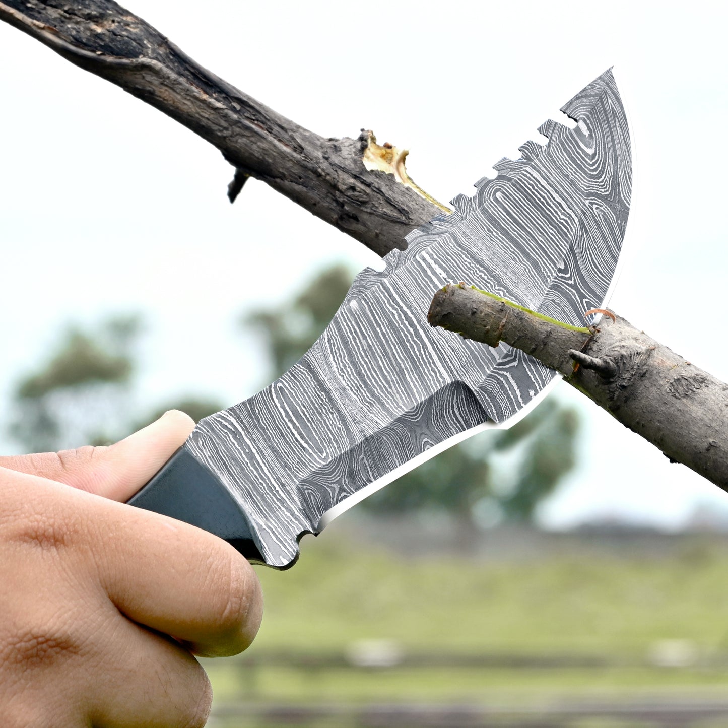 11.00 Inch Tracker Knife-Fixed Blade, Full Tang, Survival, Hunting Knife-Tactical Knife