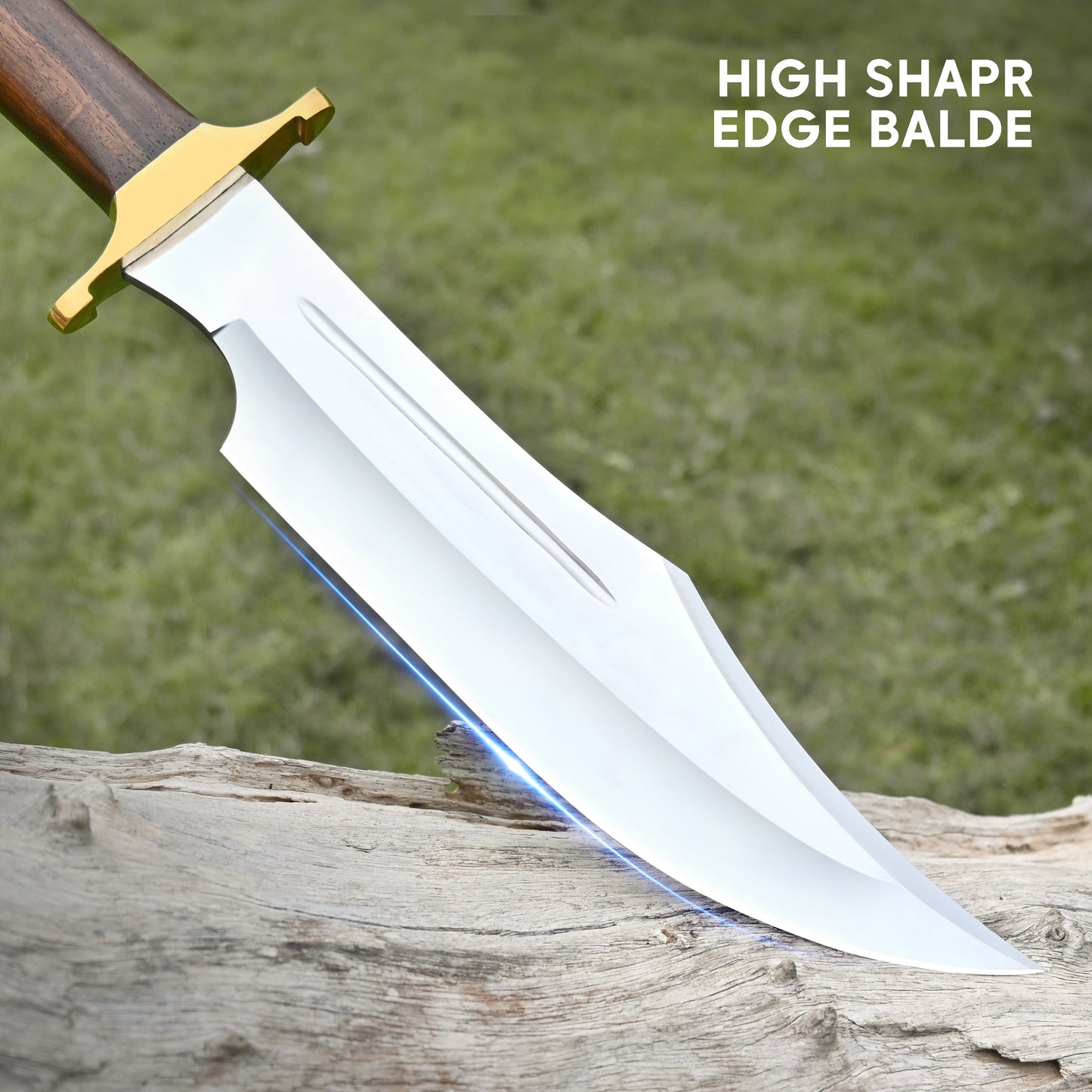 17.00" Crocodile Dundee Bowie Knife-Fixed Blade, Survival, Hunting knife