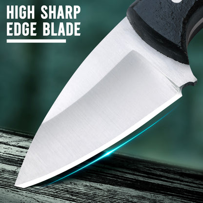 Handmade Damascus Neck Knife