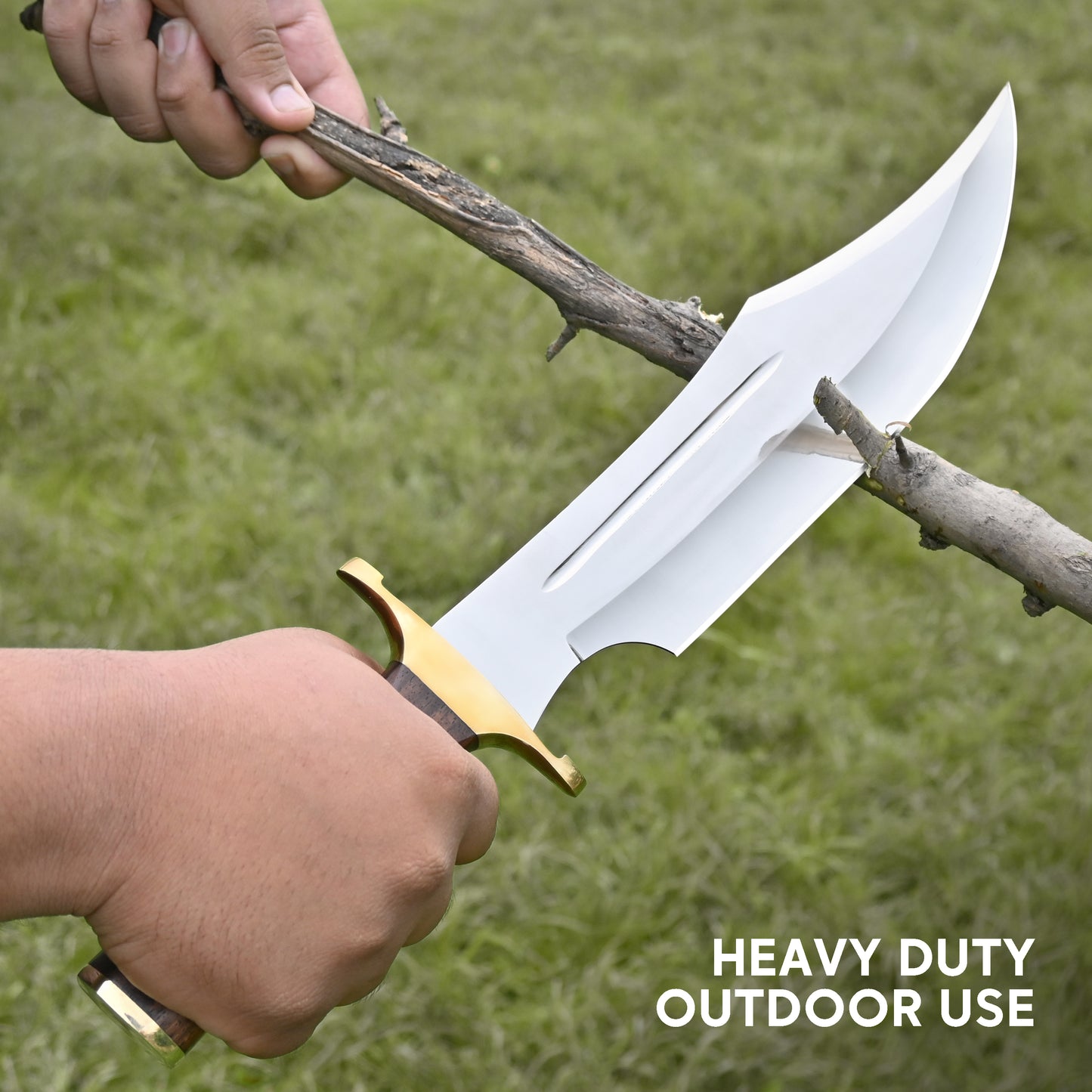 17.00" Crocodile Dundee Bowie Knife-Fixed Blade, Survival, Hunting knife