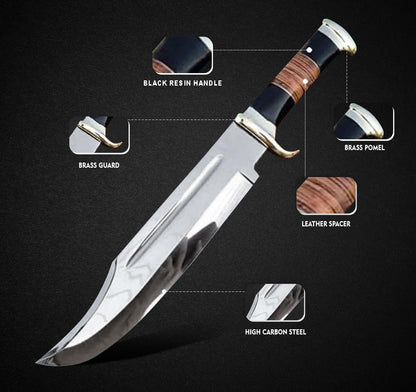 18" Crocodile Dundee Bowie Knife