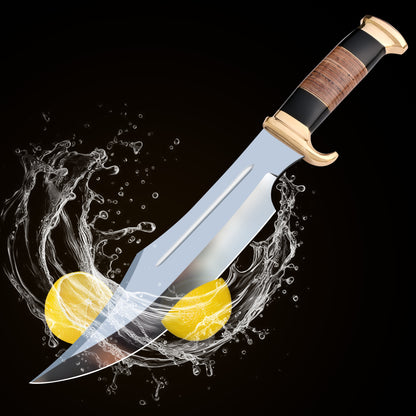 17.00" Crocodile Dundee Bowie Knife-Fixed Blade, Survival, Hunting knife (Resin)