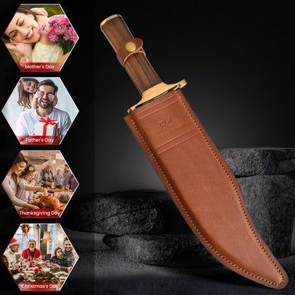 17.00" Crocodile Dundee Bowie Knife-Fixed Blade, Survival, Hunting knife