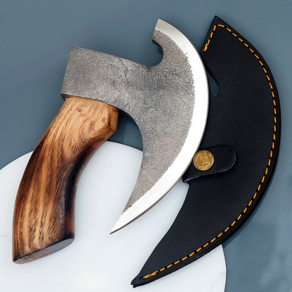 Custom Handmade Pizza Cutter, Viking Axe