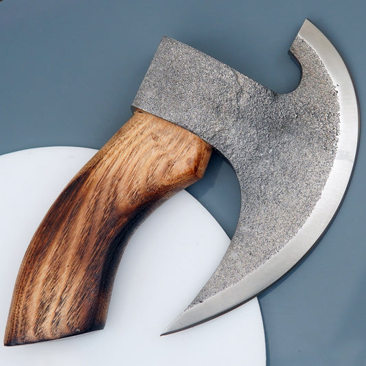 Custom Handmade Pizza Cutter, Viking Axe