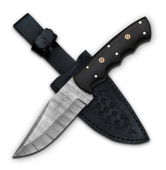Damascus Fixed Blade Skinning Knife