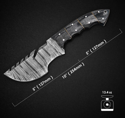 arcker Knife-Hunting Knife With Sheath-Fixed Blade Knife-Full Tang Knife